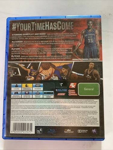 NBA 2K15 PS4 Sony PlayStation 4 Basketball Game