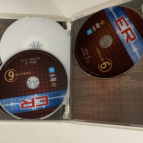 ER : The Complete Season 6 (DVD, 1999, 6-Disc) Region 4