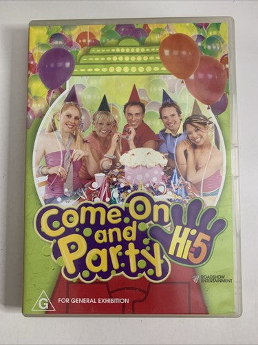 Hi-5 Come on and Party (DVD) Region 4