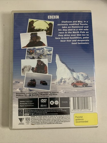 Top Gear The Great Adventures: Polar Special (DVD, 2007) Jeremy Clarkson Region4