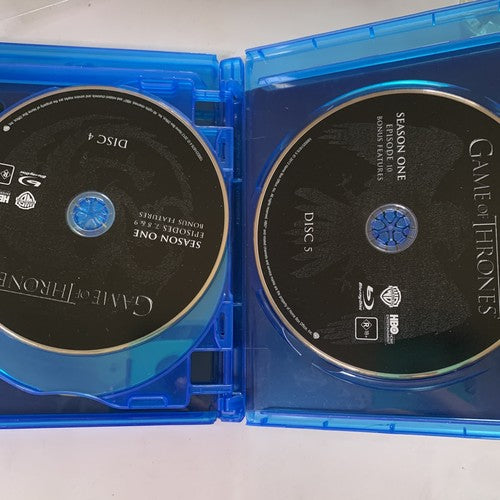 Game of Thrones : Season 1 (Blu-ray, 2011, 5-Disc) Region B