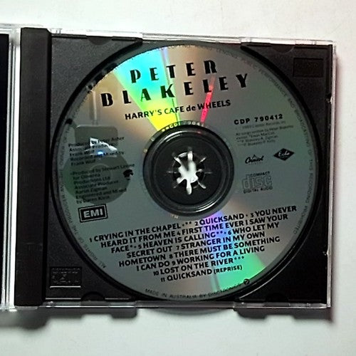 Peter Blakeley – Harry's Cafe De Wheels (CD, 1989) Australia CDP 790412