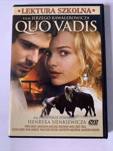 Quo Vadis (DVD, 2001) Pawel Delag, Magdalena Mielcarz Polish Film Region 2