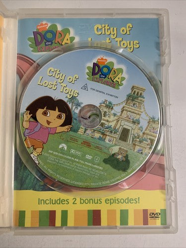 Dora the Explorer: City of Lost Toys (DVD, 2000) Nickelodeon Region 4