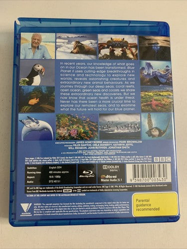 Blue Planet II (Blu-ray, 2017, 3-Disc) David Attenborough Region B