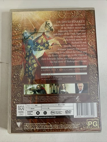 Monarchy (DVD, 2004) Documentary Sean Francis George, David Starkey Region 4 NEW
