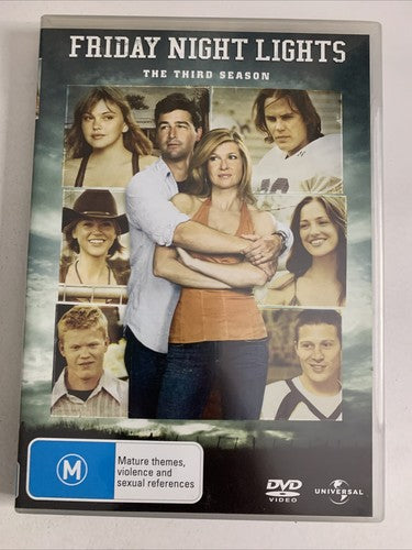 Friday Night Lights : Season 3 (DVD, 2010, 4-Disc) Region 4
