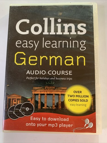 Collins Easy Learning German by Collins Dictionaries (CD, 2009, 3-Discs)
