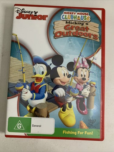 Mickey Mouse Clubhouse: Mickey's Great Outdoors (DVD, 2010) Disney Region 4