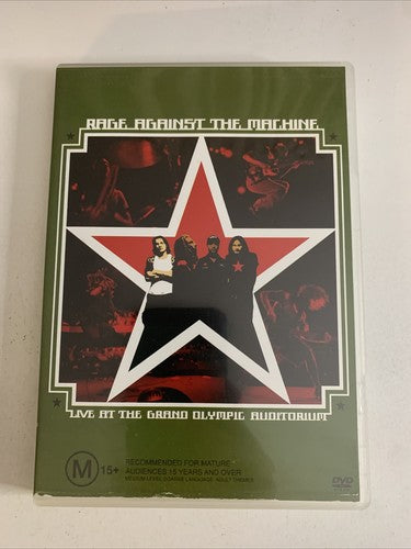 Rage Against The Machine – Live At The Grand Olympic Auditorium (DVD, 2000)