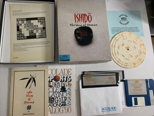 Ishido: The Way Of Stones IBM PC 3.5" 5.25" Floppy Game Complete Boxed