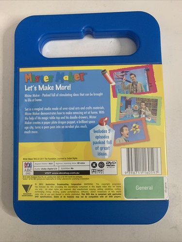 Mister Maker: Let's Make More! (DVD, 2010) Region 4