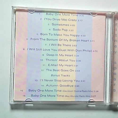 Britney Spears – ...Baby One More Time (CD 1999) Australia & New Zealand 0523032