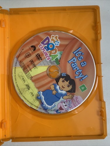 Dora the Explorer: It's a Party (DVD, 2000) Nickelodeon Region 4