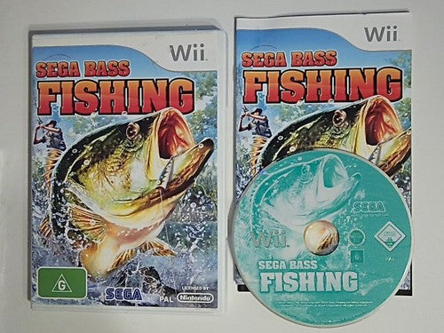 Sega Bass Fishing (Wii, 2006) PAL Complete
