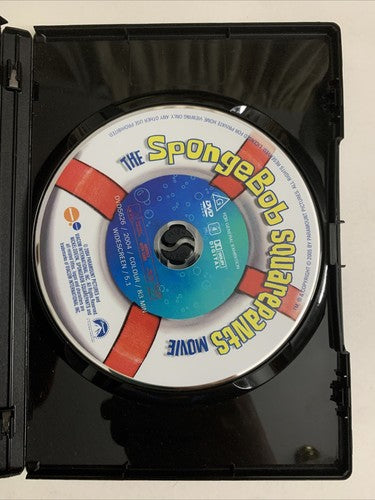 The SpongeBob SquarePants Movie (DVD, 2004) Region 4