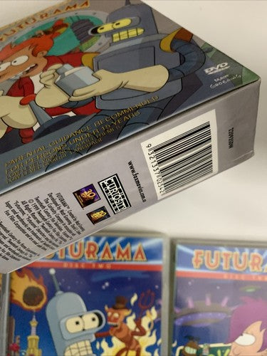 Futurama : Season 1 Boxset (DVD, 1999, 3-Disc) Region 4