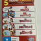 Dr Dolittle 1,2,3,4,5 Collection (DVD, 2010, 5-Discs) Eddie Murphy Region 4