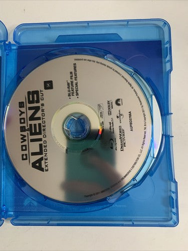 Cowboys & Aliens (Blu-ray + DVD, 2011, 2-Disc) Region B