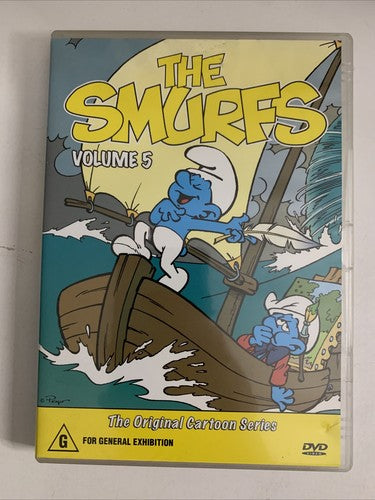 Smurfs : Volume 5 (DVD, 1981) Animation Region 4