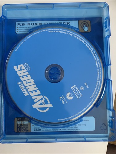 The Avengers (Blu-ray, 2012) Region B