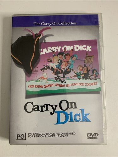 Carry On Dick (DVD, 1974) Sidney James, Kenneth Williams Region 4