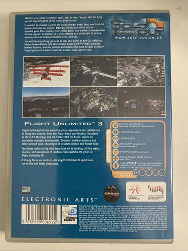 Flight Unlimited 3 PC Windows CD-ROM Flight Simulator Game
