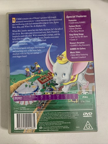 Dumbo (DVD, 1941) Disney Animated Movie Region 4