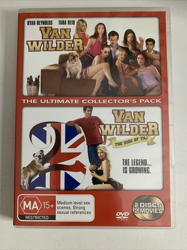 Van Wilder / Van Wilder 2: The Rise of the Taj (DVD, 2001, 2-Disc) Region 4 NEW