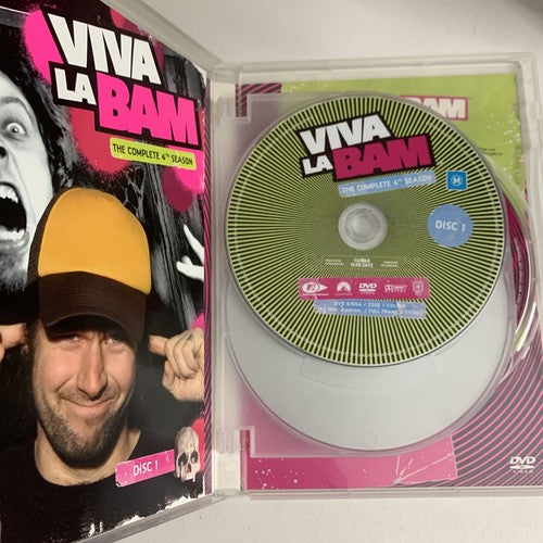 Viva La Bam : Season 4 & 5 (DVD, 2005, 3-Disc) Bam Margera Region 4