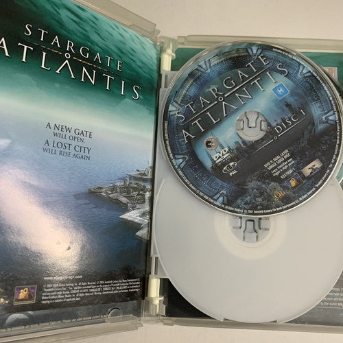 Stargate Atlantis: The Complete Season 1 (DVD, 2004, 5-Disc)  Region 4