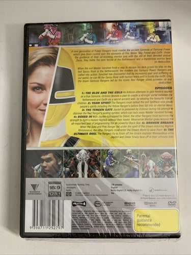 Power Rangers Samurai : Team Spirit  (DVD, 2011) Region 4 NEW