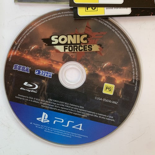 Sonic Forces PS4 Sony Playstation 4 SEGA Game