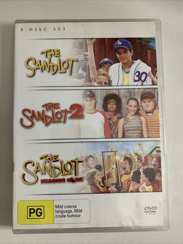 The Sandlot / Sandlot 2 / Sandlot: Heading Home (DVD, 2007, 3-Disc) Region 4