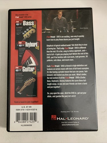 Fast Track : Drums Method 1 (DVD) Learn How To Play Drums All Regions