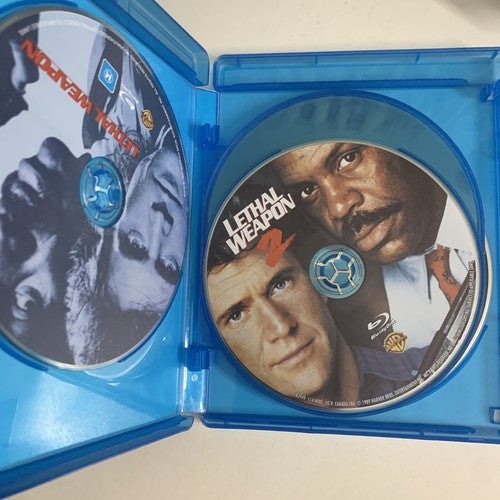 Lethal Weapon Collection 1-4 (Blu-ray, 4-Disc) Mel Gibson, Danny Glover Region B