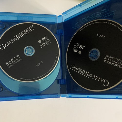 Game of Thrones : Season 4 (Blu-ray, 2014, 4-Disc) Region B