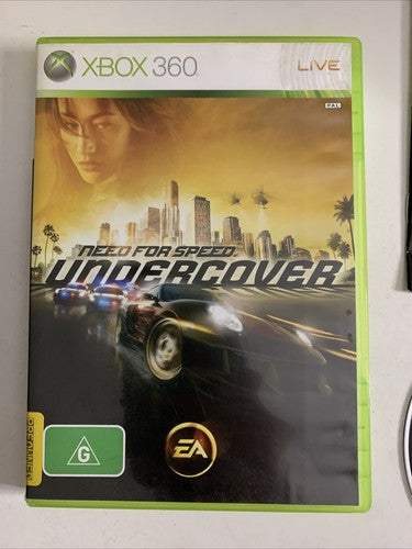 Need For Speed Undercover  Microsoft XBOX 360 PAL Racing Game Complete