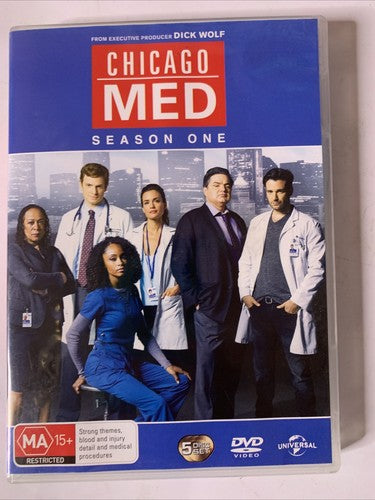 Chicago Med : Season 1 (DVD, 2015, 5-Disc) Region 4 &2