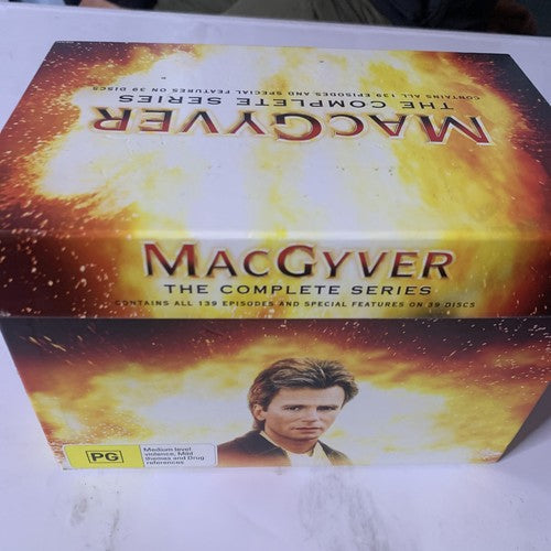 Macgyver: The Complete Series (Box Set, DVD, 1991, 39-Disc) Region 4
