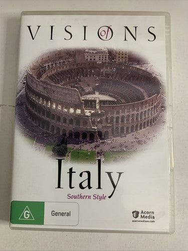 Visions of Italy: Southern Style (DVD, 2002) All Regions