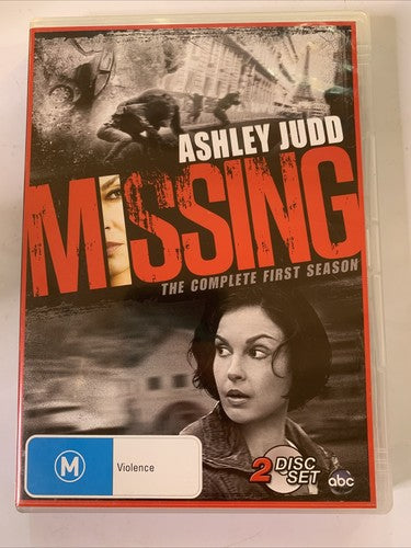Missing : Season 1 (DVD, 2012, 2-Disc) Ashley Judd, Sean Bean Region 4