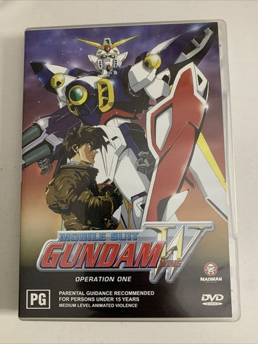 Mobile Suit Gundam Wing : Operation One (DVD, 1999) Anime Region 4