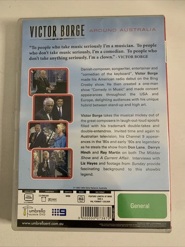 Victor Borge Around Australia (DVD) All Regions