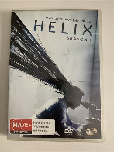 Helix : Season 1 (DVD, 2014, 3-Disc) Region 4 &2