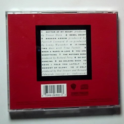 Rod Stewart – Vagabond Heart (CD, 1991) US 9 26300-2