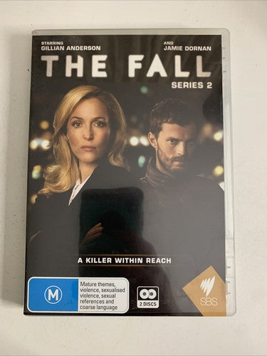 The Fall : Series 2 (DVD, 2014, 2-Disc) Jamie Dornan, Gillian Anderso All Region