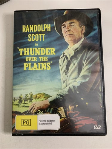 Thunder Over The Plains (DVD, 1953) Randolph Scott All Regions NEW