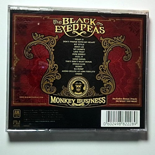 Black Eyed Peas – Monkey Business (CD, 2005) Australasia 9882228