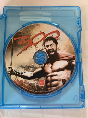300 (Platinum Edition, Blu-ray, 2006) Gerard Butler, Lena Headey Region B